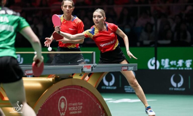 România a părăsit Cupa Mondială de tenis de masă pe echipe mixte