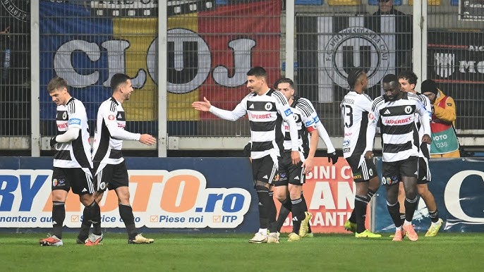 Universitatea Cluj trece de Petrolul Ploiești în etapa a 20-a din Superligă