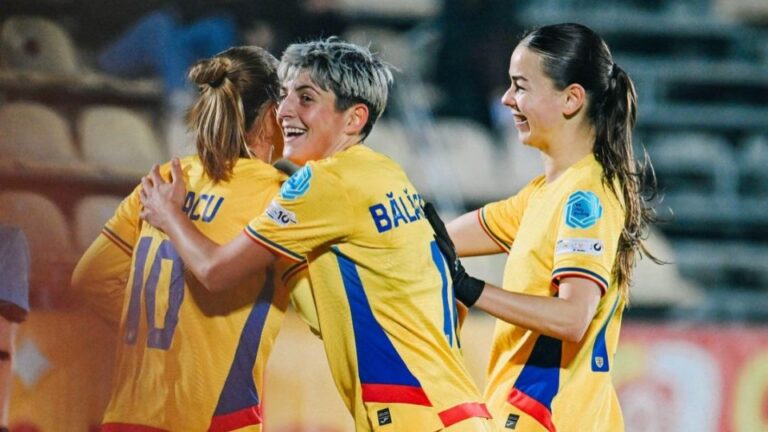 Naționala feminină de fotbal a României s-a impus în fața Moldovei, într-un meci amical
