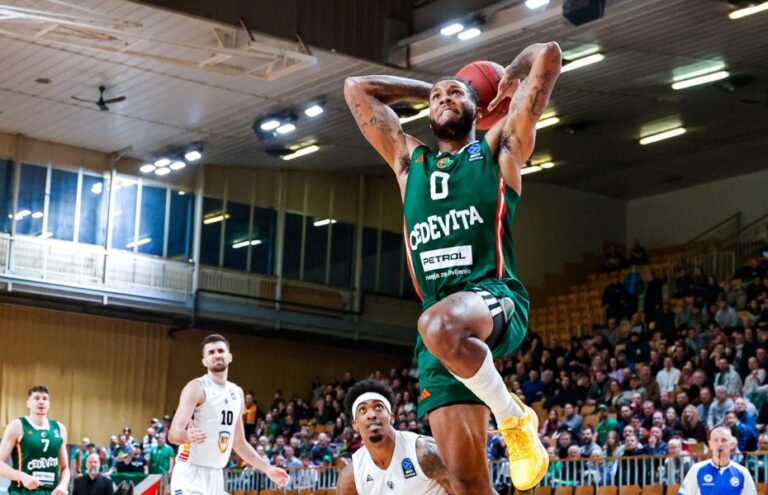 U‑BT Cluj‑Napoca pierde în fața Cedevita Olimpija Ljubljana într-un meci din Grupa A a EuroCup