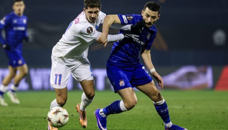 FCSB a cedat pe terenul lui Dinamo Zagreb în etapa a șaptea din Europa League