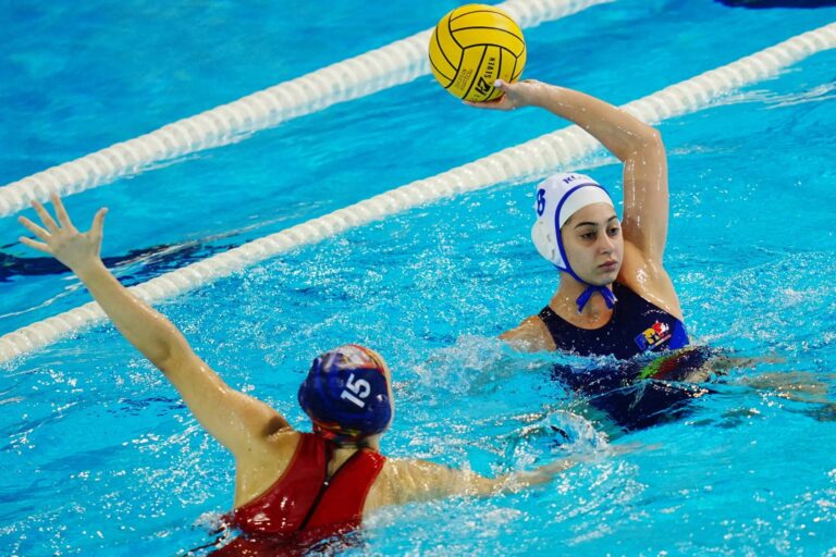 Naționala feminină de polo a României a încheiat Campionatul European de la Funchal pe ultimul loc