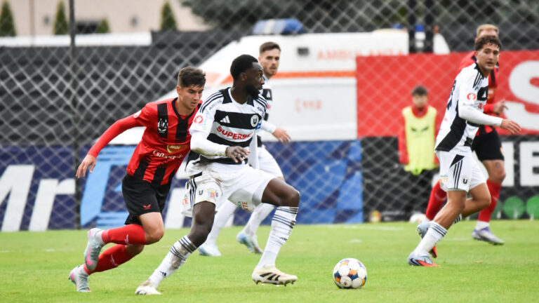 Universitatea Cluj câștigă detașat împotriva FK Csíkszereda