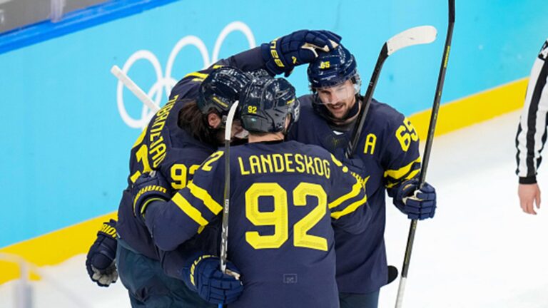Suedia s‑a calificat în sferturile turneului masculin de hochei de la Milano‑Cortina