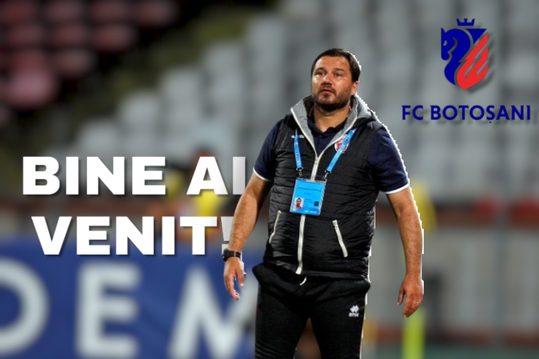 FC Botoșani a anunțat revenirea lui Marius Croitoru pe banca tehnică