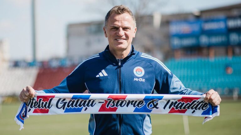 Oțelul Galați a anunțat instalarea croatului Stjepan Tomas ca antrenor principal al echipei