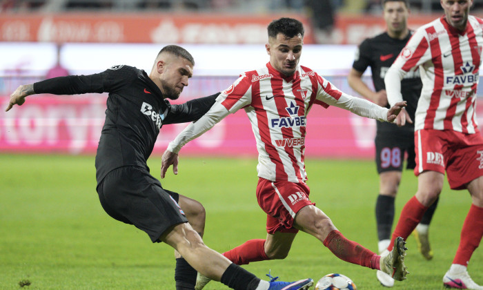 FCSB a câștigat pe terenul UTA Arad