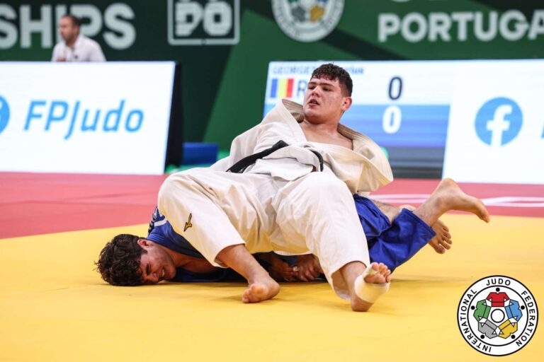 Darius Dobre a încheiat pe locul cinci la categoria +100 kg la Europenele de judo de la Tbilisi