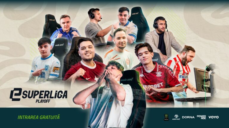 Esports: CFR Cluj, FC Rapid și Universitatea Craiova se luptă pentru trofeul eSuperliga și un loc în eChampions League – 18 si 19 aprilie