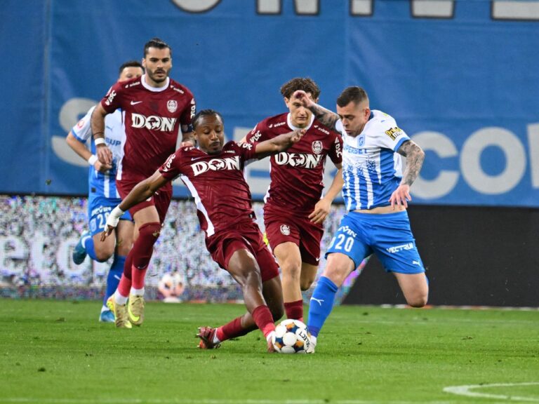 Universitatea Craiova a obținut o victorie în fața CFR‑ului în etapa a treia a play‑off‑ului Superligii