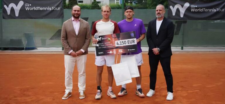 Filip Cristian Jianu a cucerit titlul ITF M25 din Cehia