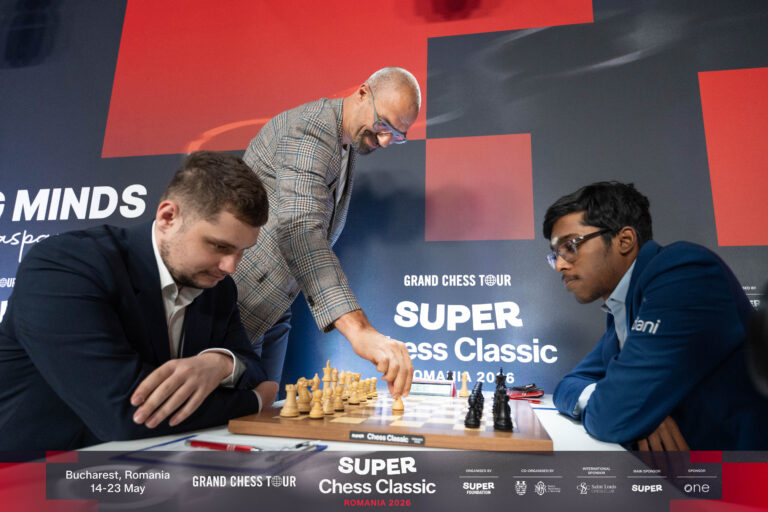 Keymer ramane lider dupa runda a VI-a a Super Chess Classic Romania 2026