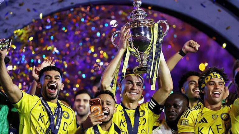 Cristiano Ronaldo a bifat în sfârșit primul său titlu în Arabia Saudită cu Al‑Nassr
