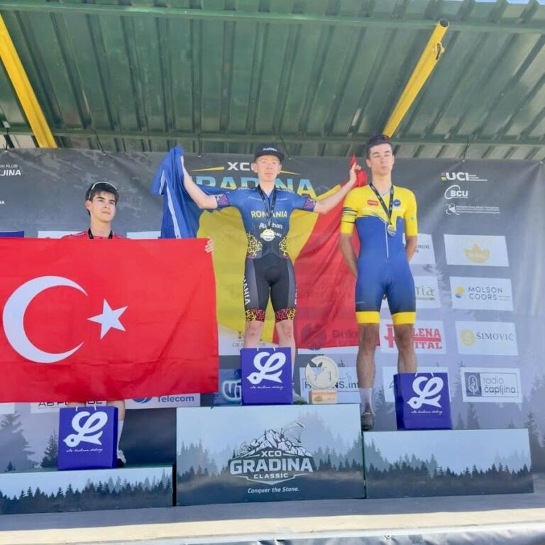 3 medalii de aur pentru România la Campionatul Balcanic de MTB XCO