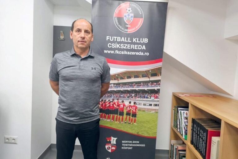 FK Csíkszereda a anunțat instalarea lui Istvan Szabo ca antrenor principal al echipei de Superligă