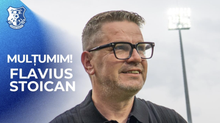Farul Constanța a anunțat despărțirea de Flavius Stoican