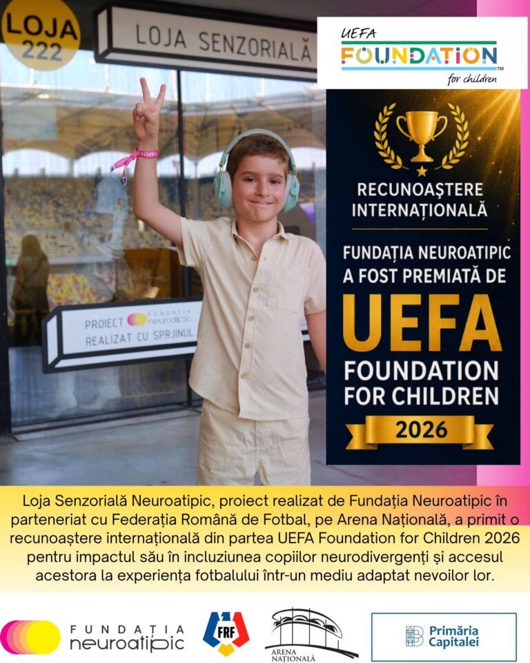 Loja 222, lăudată de Ceferin și recunoscută de UEFA Foundation for Children