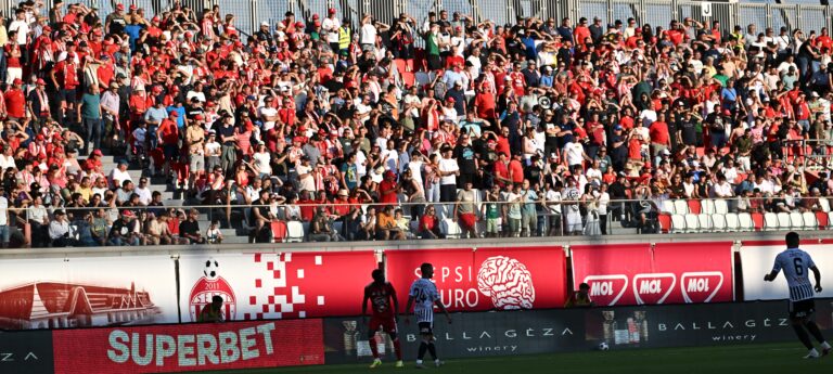 AUDIO | Laszlo Dioszegi, fericit după meciul cu U Cluj: ”Peste 5000 de fani în tribună”