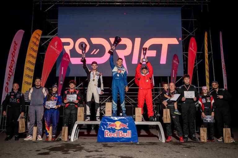 Cristian Tauru, victorie clară pe Transilvania Motor Ring și e cel mai tânăr lider din istoria Campionatului Național de Drift