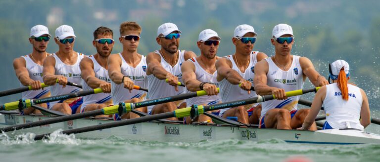 România, liderul Europei în canotaj: opt medalii, din care șase de aur, la Campionatele Europene de la Varese